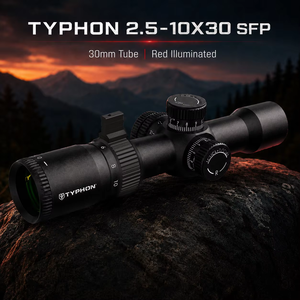 TYPHON High 2.5-10x30mm, Telescopio de Observación de Largo Alcance, de Aleación de Aluminio, Totalmente Multicapa, Resistente al Agua y a los Golpes, para Caza Táctica - Product Image 1