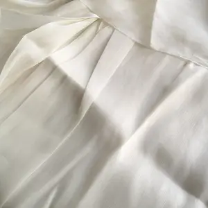Шелковая льняная ткань шириной 140 см, Неокрашенная натуральная белая конопляная ткань для окрашивания принта