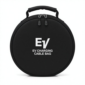 Bolsa de Almacenamiento para Cable de Carga de Vehículos Eléctricos, Material Oxford Impermeable, Diseño Antideslizante, Estuche Organizador Portátil para Cable de Carga de Vehículos Eléctricos - Product Image 1
