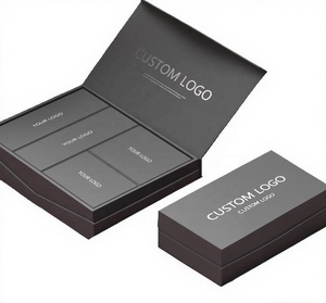 Tùy chỉnh lá vàng in Nắp nắp gấp Hộp Quà Tặng bảng sóng dập nổi đóng cửa từ bespoke bao bì - Product Image 1