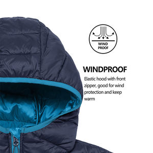 2025 Мужская Сверхлегкая стеганая куртка премиум класса со сваркой и мешками для походов на открытом воздухе - Product Image 4