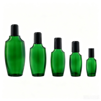 Nouveau style, en stock, flacons en verre à bille pour cosmétiques et soins de la peau, 50 ml