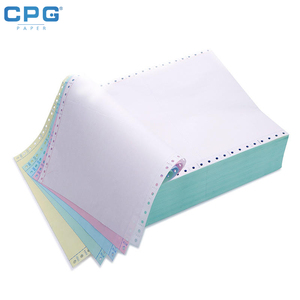 Papel Continuo para Computadora de 4 Capas, Papel NCR de 48 g/m², Papel Sin Carbón para Etiquetas de Envío y Logística - Product Image 1