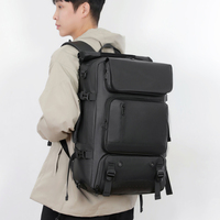 Tas Ransel Bisnis USB Anti Air Multifungsi untuk Perjalanan, Tas Laptop Oxford Kapasitas Besar untuk Aktivitas Luar Ruangan dan Komuter