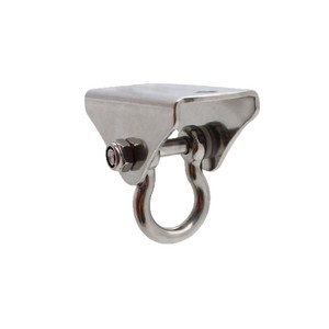 RICHWITS Placa Colgante de Acero Inoxidable 304 con Lazo para Colgar, Accesorio para Silla Colgante, Hamaca y Saco de Arena de Yoga - Product Image 1