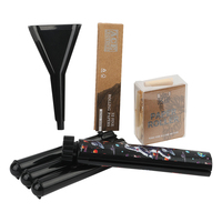 Support d'entonnoir à cigarettes de 106 mm en forme de dessin animé, kit de remplissage manuel de cigarettes, accessoires de roulage en plastique ABS