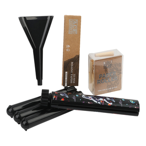 Support d'entonnoir à cigarettes de 106 mm en forme de dessin animé, kit de remplissage manuel de cigarettes, accessoires de roulage en plastique ABS - Product Image 3