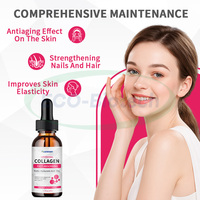 Ausreson OEM Collagène Éclaircissant pour la Peau, Complément Alimentaire pour la Santé Cutanée, Marque Privée, Boisson au Collagène Halal, Gouttes de Collagène Liposomal à la Biotine