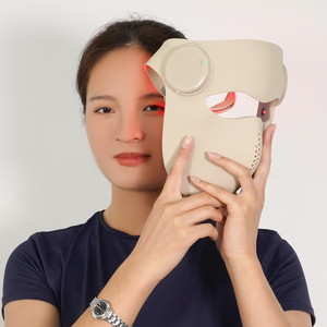 Masque facial de luminothérapie rouge 4D clinique, masque de luminothérapie rouge, masque facial LED, utilisation à domicile - Product Image 1