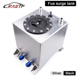 Tanque de Combustible de Aleación de Aluminio de 10L Negro con Sensor para Modificación de Autos y Drifting - Product Image 5