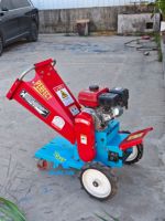 Picadora De Pasto, petite machine à hacher l'herbe et la paille à grande vitesse, pour l'alimentation animale, avec moteur à essence 7,5 ch, hacheuse de fourrage