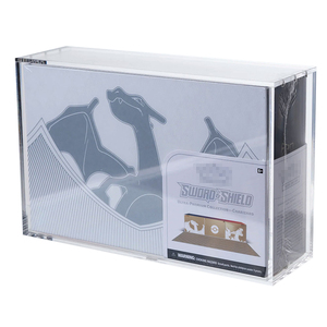 Estuche <span class=keywords><strong>de</strong></span> Exhibición Acrílico Personalizado, Transparente, Moderno, <span class=keywords><strong>Ultra</strong></span> <span class=keywords><strong>Premium</strong></span>, para Pokémon <span class=keywords><strong>Charizard</strong></span> UPC, con Protección Magnética para Diseño - Product Image 5