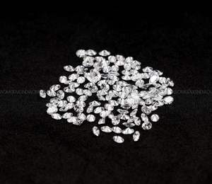 4.0 X 2.5 MM |   Diamante de Corte Ovalado |   Diamante Cultivado en Laboratorio |   Diamante antiguo de corte único para anillo de diamantes, pares de pendientes, colgante - Product Image 3