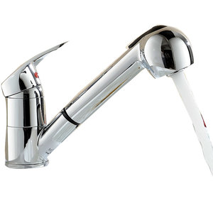 Chengming Kitchen Faucet Single Handle 360 Degree Rotate <b>Deck</b> Mounted Modern Style Ceramic Valve Core - Product Image 5