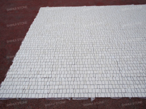 SH STONE <span class=keywords><strong>Mosaico</strong></span> di Lusso in Pietra Calcarea Beige Myra Levigata con Design a Rete per Rivestimenti di Pareti in Hotel, Piscine e Spa - Product Image 4