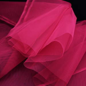 Tulle Bianco in Rete per Abiti e Costumi, Tulle Morbido in Nylon Nero, Rete <span class=keywords><strong>Trasparente</strong></span> Effetto Illusione, Tessuto in Tulle a Rete - Product Image 3