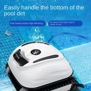 Robot Automático para Limpiar Paredes y Eliminar Sedimentos en Piscinas, Robot de Succión para Piscinas con Cable L800 - Product Image 3
