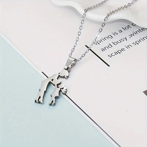 Nouveaux Colliers Pendentifs en Acier Inoxydable 2026 pour Maman, Fille, Sœur et Frère – Cadeaux Parfaits pour la Famille - Product Image 1