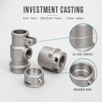 Pièces moulées en acier inoxydable de précision pour l'assemblage automobile, support structurel personnalisé OEM de haute qualité, directement de l'usine