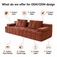 Lawrence Kompressions-Sofa im Karton Couch-Set für Wohnzimmer OEM ODM Faltbares Bett Komprimiertes Modulares Vakuum-Sektionalsofa