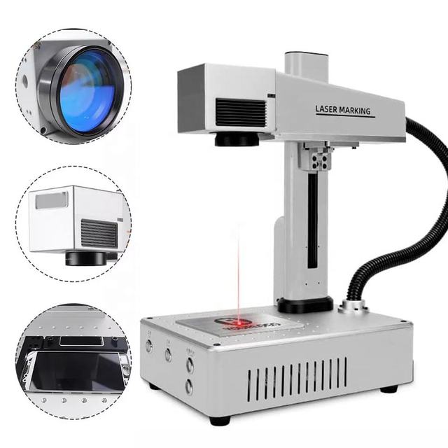Manufacturer Direct Sale Portable Laser Marking Machine 20w 30w 50w Mini Fiber Laser Marking Machine