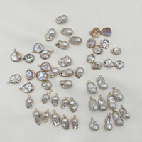 Perles d'eau douce naturelles baroques blanches en vrac de qualité AA, 10x15-19mm, pour la fabrication de bijoux DIY, un connecteur