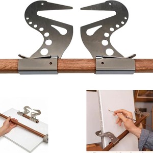 Soporte de Mano para Caballete, Barra de Apoyo de 90 mm de Profundidad, Accesorio de Madera para Caballete de Pintura - Product Image 1