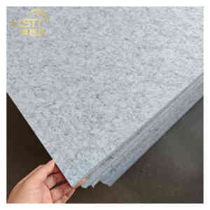 Panneau acoustique en feutre de polyester sans formaldéhyde, coloré, absorbant le son, pour la décoration intérieure - Product Image 4