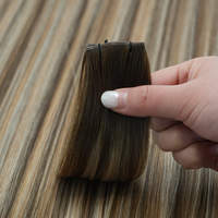 Extensions de cheveux indiennes en gros : Genius Weft invisible, volume accru, teint en usine, livraison rapide, personnalisable