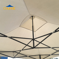 Tente personnalisée avec logo, couverture transparente, imperméable, camping en plein air, pyramide, parking de voiture, dôme gonflable, cadre en acier