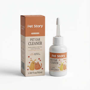 Gotas para los oídos de mascotas, limpiador universal de <span class=keywords><strong>cera</strong></span> para oídos de perros y gatos, solución limpiadora de oídos, removedor de <span class=keywords><strong>cera</strong></span> para gatos - Product Image 5