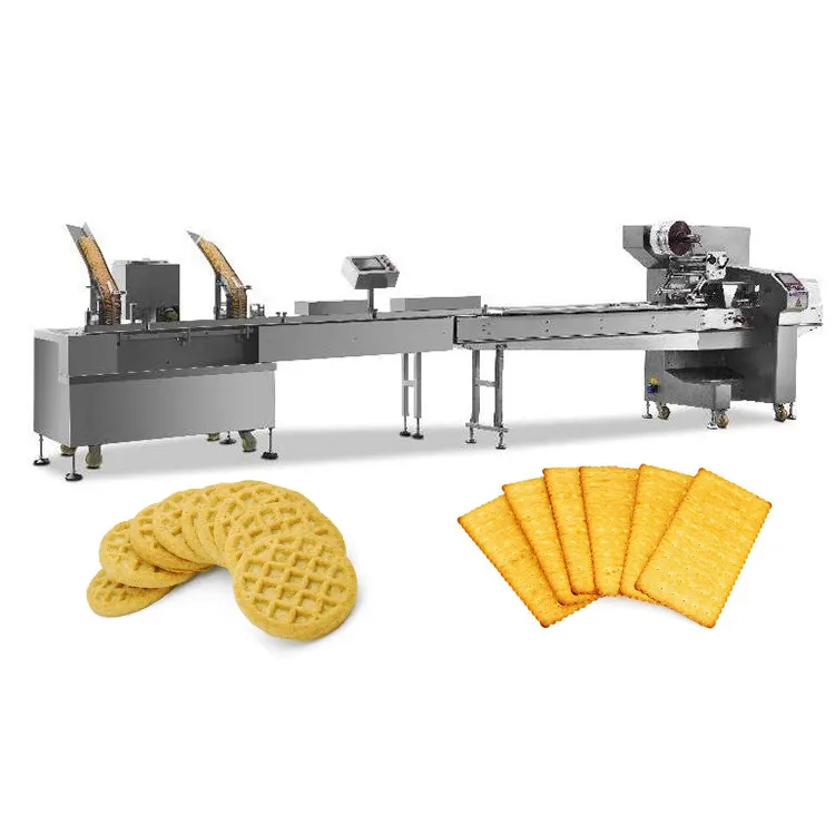 Machine de production de biscuits à la crème industrielle, 300 kg, automatique, pour sandwich et biscuits, nouveauté