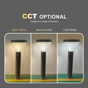 Lámpara Solar LED de Jardín de 80CM con Cuerpo de Aluminio, Resistente al Agua IP65, 3 Temperaturas de Color, Recargable, Iluminación de 360° - Product Image 3