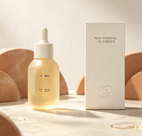 Nouvelle conception d'emballage cosmétique, flacon de sérum, luxe, haute qualité, flacon conique, flacon en verre, emballage pour soins de la peau
