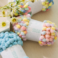 Fil à tricoter en gros Heny Factory, pompons faits à la main, fil à crocheter épais, pelote de fil fantaisie pour couverture