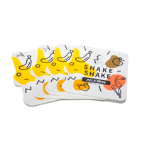 Sachets Mylar personnalisés imprimés, scellables, laminés, de qualité alimentaire, découpés sur mesure, transparents, de forme spéciale, avec trou de suspension pour le sucre