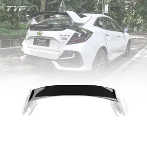 Abs Plastic Geschilderd Kleur Achterspoiler Staart Kofferbak Boot Wing Auto Styling Voor Honda Civic Hatchback 2021