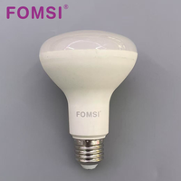 FOMSI LED R50 Type Ampoule Éclairage résidentiel en gros avec E27 E14 Base 7W 10W 12W Pas de scintillement vidéo pour chambre à coucher AC 85-265V