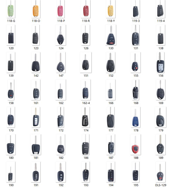 Wholesale Car Key With Flip Rolling/Learning Code 433.9 MHz 370MHz Vehicle Car Keys