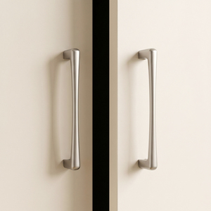 Round End Zinc Alloy Cabinet Pull Handles <strong>Black</strong> Chrome Drawer Furniture Hardware for Kitchen Wardrobe Cupboard <strong>Door</strong> - Product Image 4
