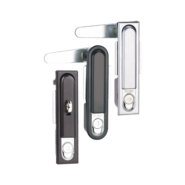 Push Button Electrical Cabinet Swing Handle Lock