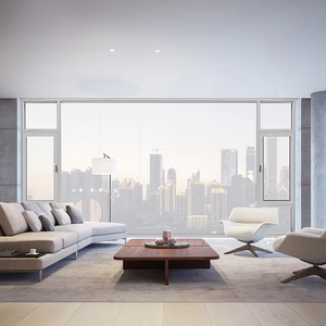 Lml <span class=keywords><strong>PVC</strong></span> cửa sổ khuôn cửa sổ như CE nfrc CSA đôi kính cửa sổ kính âm thanh cách điện nhôm mở cửa sổ - Product Image 1