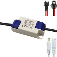 Controlador LED de Corriente Constante Personalizado de 1-50W a Precio de Fábrica para Piezas de Downlight, Fuente de Alimentación en Zhongshan