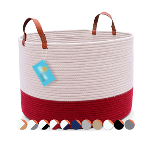 Dây Đồ Chơi Giỏ Lưu Trữ Nóng Bán Bông Lớn Dây Bé Quần Áo Ráp Giặt <span class=keywords><strong>Hamper</strong></span> Cho Đồ Chơi Em Bé Trong Góc - Product Image 3