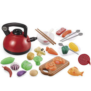 Juego <span class=keywords><strong>de</strong></span> 52 Piezas <span class=keywords><strong>de</strong></span> Juguetes <span class=keywords><strong>de</strong></span> Cocina <span class=keywords><strong>de</strong></span> Plástico <span class=keywords><strong>para</strong></span> <span class=keywords><strong>Niñas</strong></span>, con Luz y Sonido y Comida <span class=keywords><strong>de</strong></span> Juguete - Product Image 1