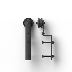 Portes <span class=keywords><strong>de</strong></span> <span class=keywords><strong>grange</strong></span> intérieures robustes et robustes <span class=keywords><strong>de</strong></span> style moderne, glissières suspendues <span class=keywords><strong>sur</strong></span> <span class=keywords><strong>rail</strong></span>, kits <span class=keywords><strong>de</strong></span> systèmes <span class=keywords><strong>de</strong></span> quincaillerie pour portes coulissantes à <span class=keywords><strong>rail</strong></span> unique - Product Image 5