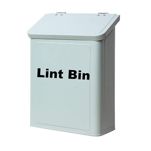 Wall Amazon Farmhouse Laundry Room Wall Mount Metal Magnetic Lint Bin