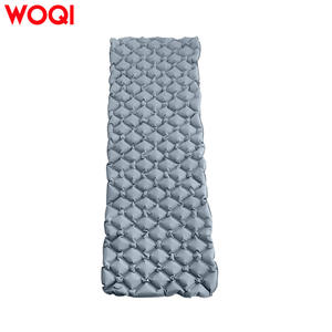 Colchoneta Inflable para Camping Woqi, Rectangular, Gris, Ligera, Colchón de Aire para Excursionismo al Aire Libre, 1 Persona, Nailon 40D TPU - Product Image 1