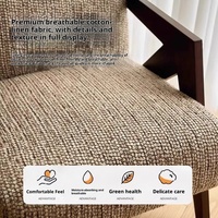 Chaise de canapé simple Richard Chaise modulaire moderne en acier inoxydable Salon paresseux décontracté Designer Chaise en bois massif