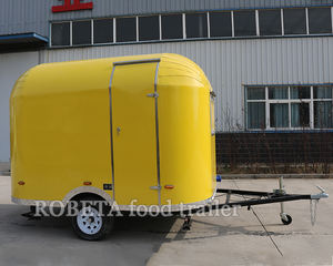 Petite <span class=keywords><strong>remorque</strong></span> alimentaire mignonne, mini camion de nourriture avec équipements de cuisine - Product Image 3